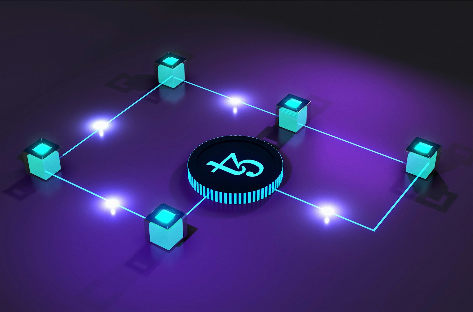 Abstract network of connected nodes representing Google Gemini 3.5 Flash AI agent orchestration architecture